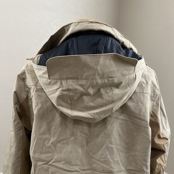 Quiksilver Men's Ski Jacket Coat Water Resistant Adjustable Hood - Picture 3 of 4